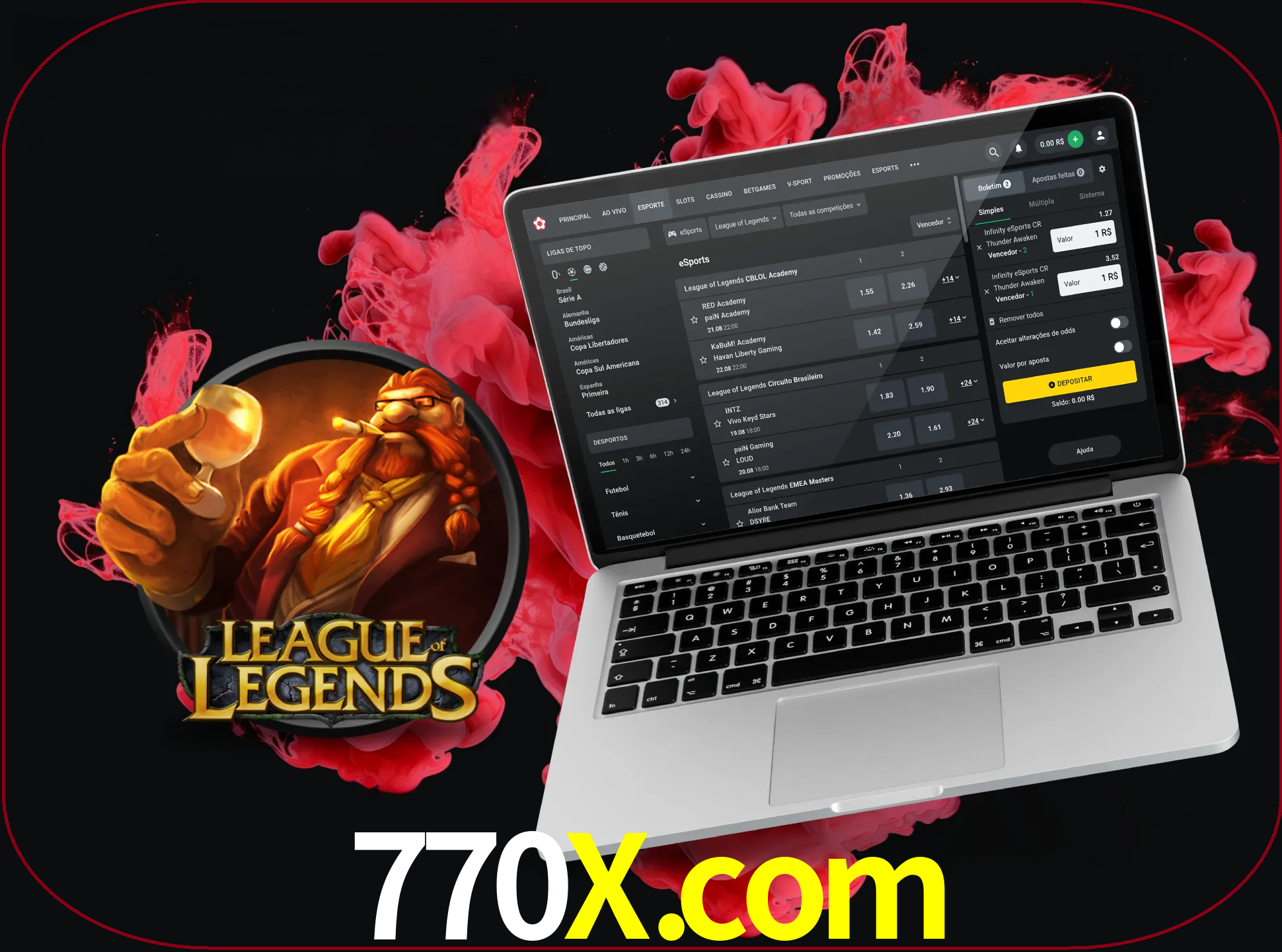 Se é um fã deste jogo, muitos torneios fantásticos que o vão surpreender estão disponíveis no 770x.